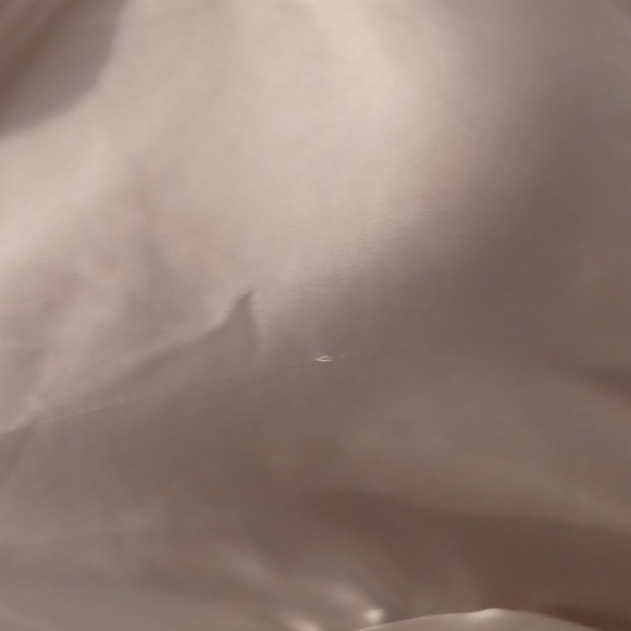 $4 Add-on Elegant Whitish Silk-Like Blouse - Size Small - Picture 6 of 9